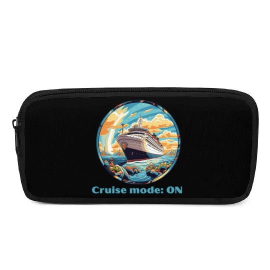 Cruise Mode: On Ship Vacation Pencil Cases