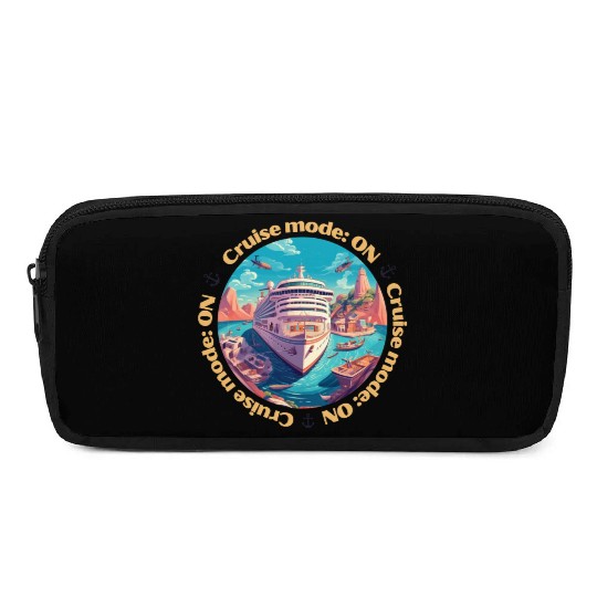 Cruise Mode: On Ship Vacation Pencil Cases