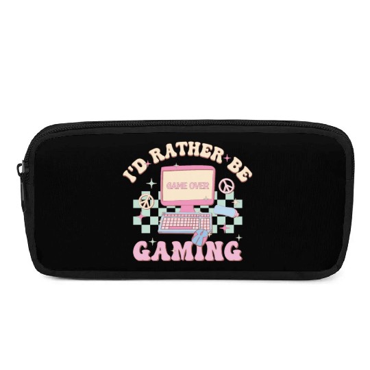 I'd Rather Be Gaming, Happy Game Day Pencil Cases