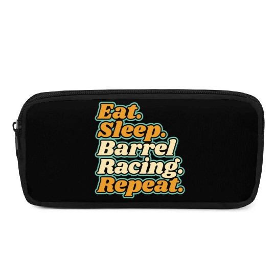 Barrel Racing Barrel Racer Rodeo Western cute Pencil Cases