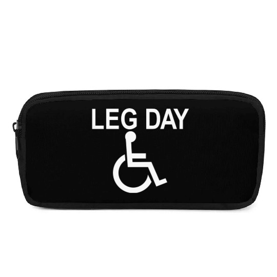 Handicapped Leg Day Handicapped Disabled Handicap Pencil Cases