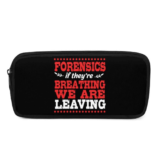 Crime Detective Investigator Forensic Science Pencil Cases