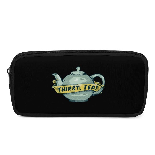 Green Teapot For Tea Lovers Pencil Cases