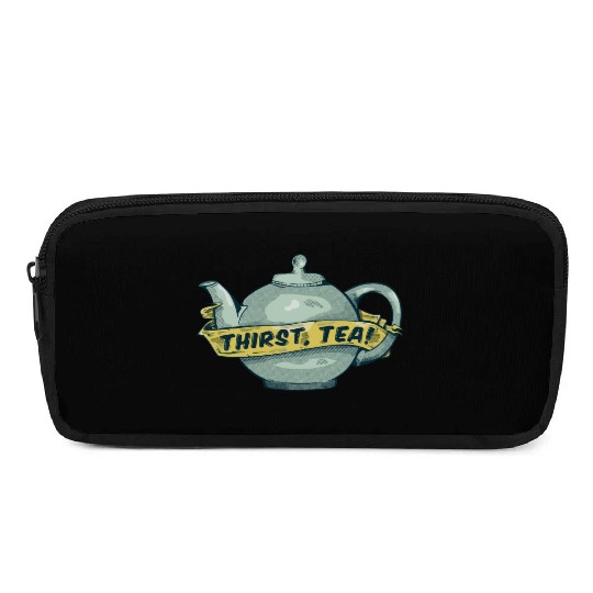 Green Teapot For Tea Lovers Pencil Cases
