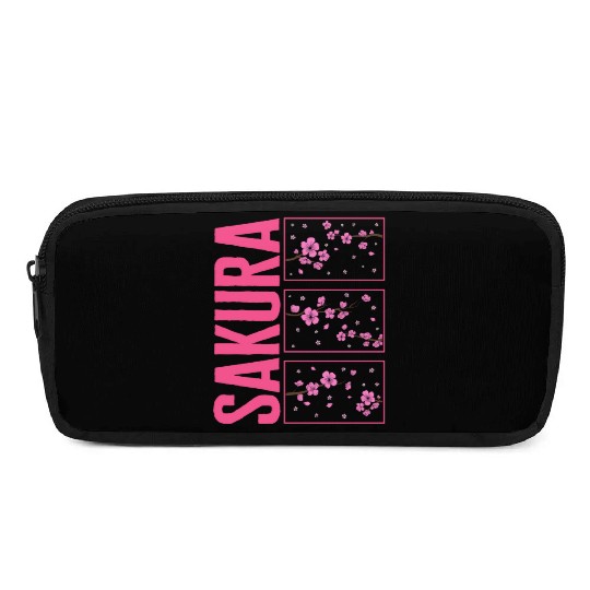 Cherry Blossom Pencil Cases, Sakura Kawaii Pop Culture