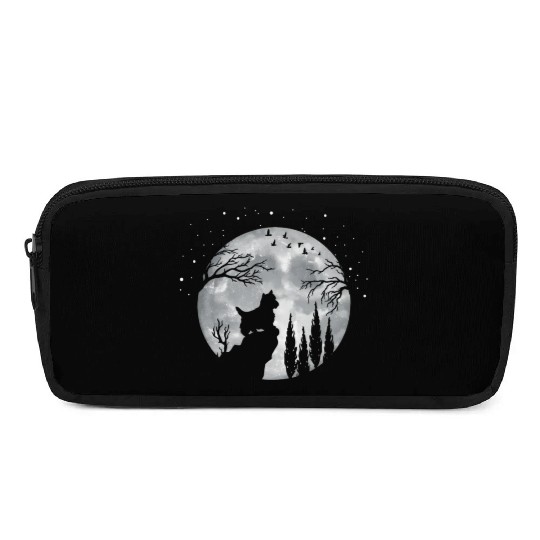 Yorkshire Terrier Full Moon At Night Pet Yorkshire Pencil Cases