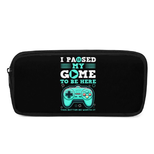Funny Gaming Nerd Video Games Gamer Pencil Cases
