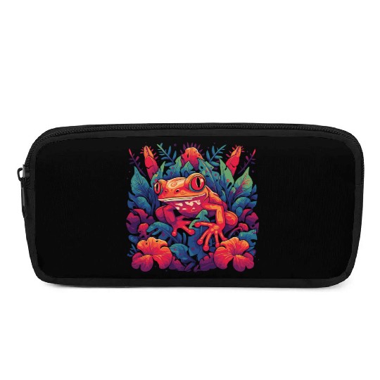Wild Poison Frog Goth Goblincore Fairycore Gothic Pencil Cases