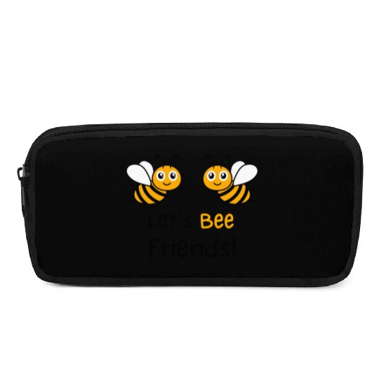 Bee Lovers Honey Bee Pencil Cases, Let's Bee Friends