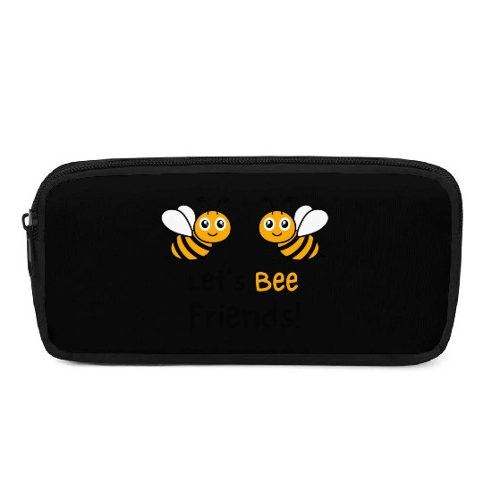 Bee Lovers Honey Bee Pencil Cases, Let's Bee Friends