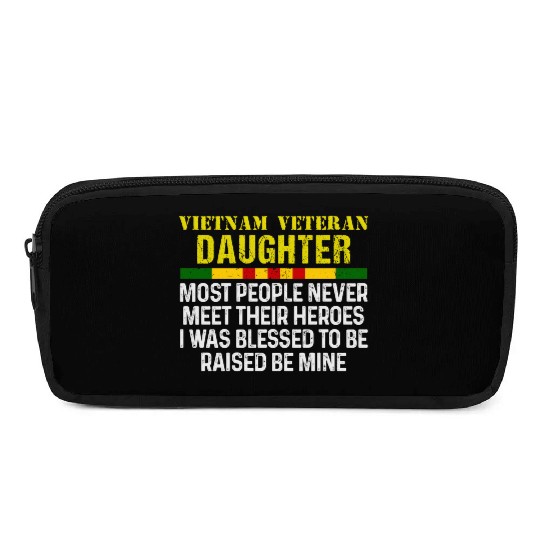 US Army Vietnam Veteran Daughter Pencil Cases