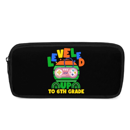 Level up to 6th grade, back to school Pencil Cases