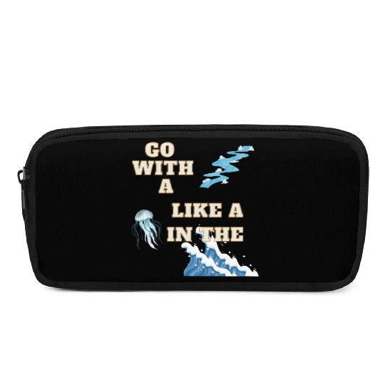 Embracing the Jellyfish Mentality Pencil Cases