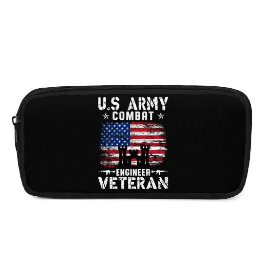 US Army Combat Engineer Veteran Pencil Cases