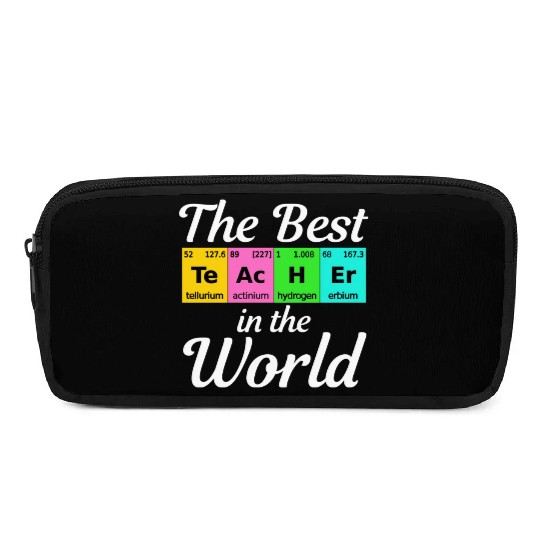 The Best Teacher Science Chemistry Biology Physics Pencil Cases