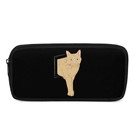 Yellow Cat Pencil Cases