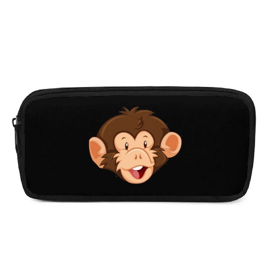 Monkey face Pencil Cases