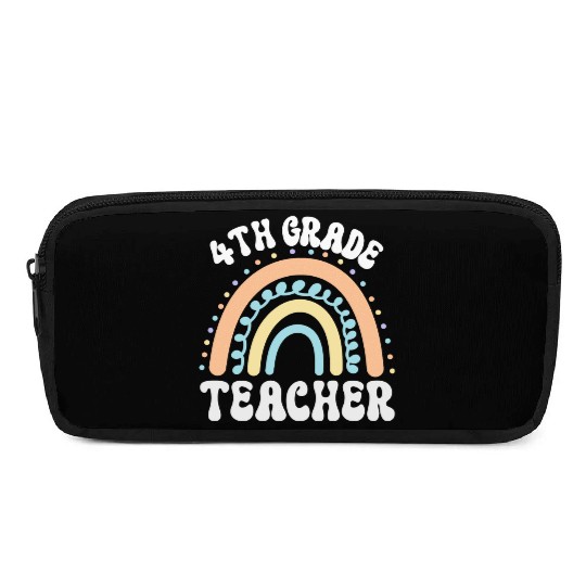 4th grade teacher, back to school Pencil Cases
