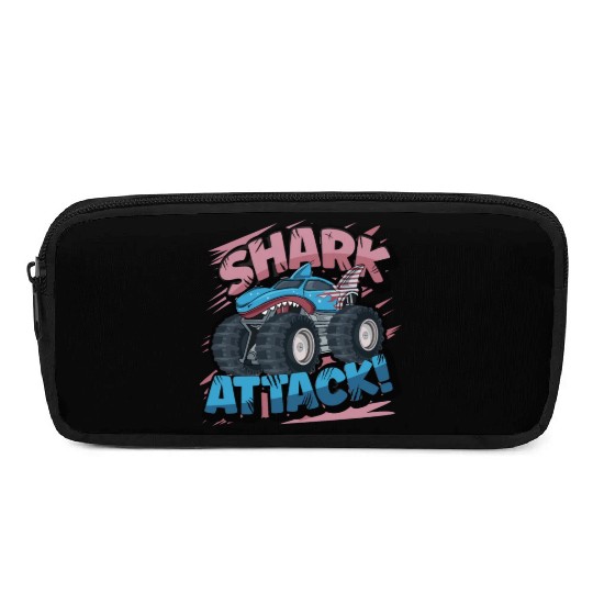 Monster Truck Shark Attack Week 2023 Pencil Cases