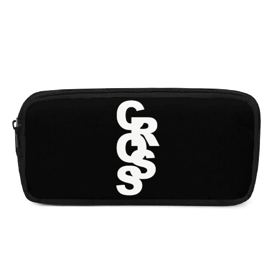 Cross Country Running Stacked Font Play Stylishs, Pencil Cases