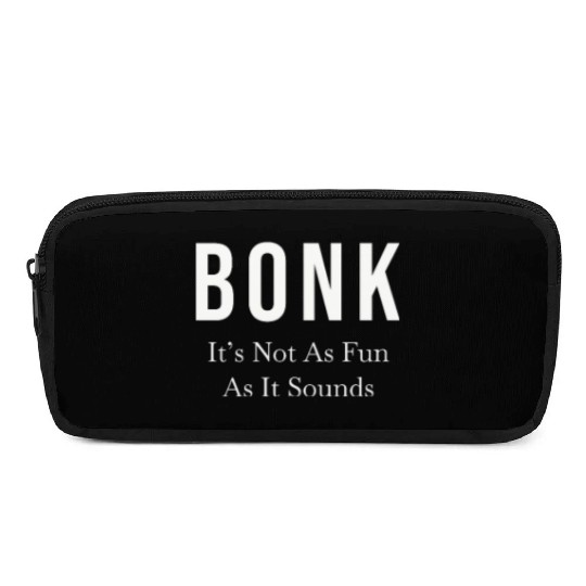 High School Running Pencil Cases, XC Run Bonk, Unisex's