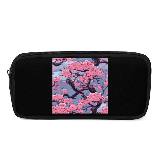 Anime Euphoria: Fantasy Cherry Blossom Dreamscape Pencil Cases