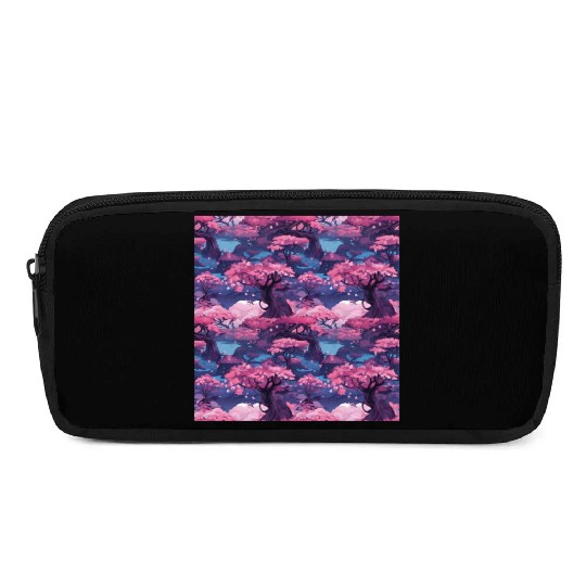 Anime Euphoria: Fantasy Cherry Blossom Dreamscape Pencil Cases