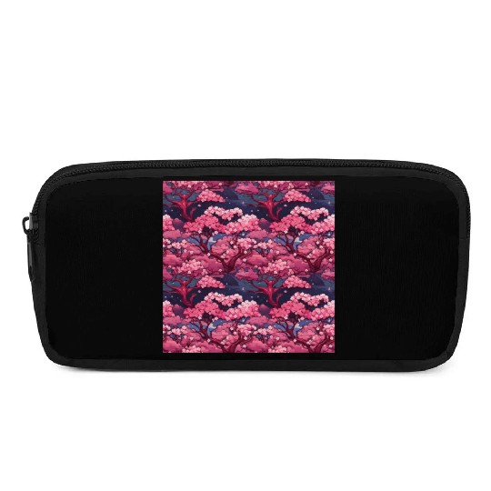 Anime Euphoria: Fantasy Cherry Blossom Dreamscape Pencil Cases
