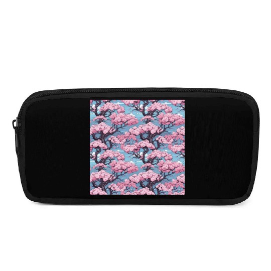 Anime Euphoria: Fantasy Cherry Blossom Dreamscape Pencil Cases