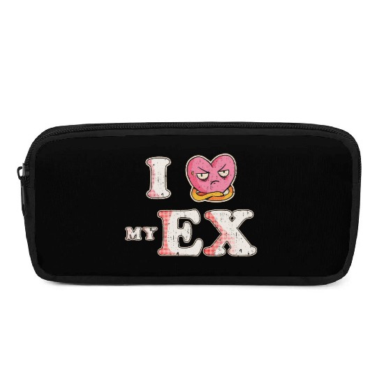 Funny I Heart My Ex GF I Love My Ex Girlfriend Pencil Cases