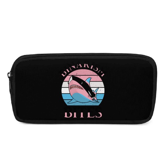 Shark Lover Transgender Pride Flag Trans LGBT Pencil Cases