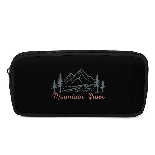Mountain River Pencil Cases