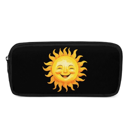Sun Smiling - Joyful Sunshine Pencil Cases