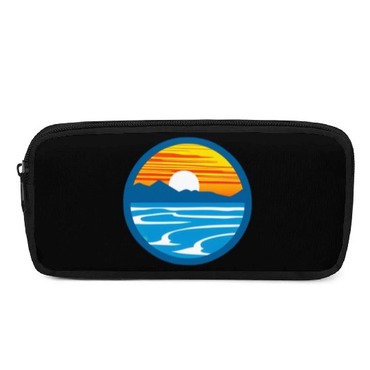 Sunset Graphic Pencil Cases design