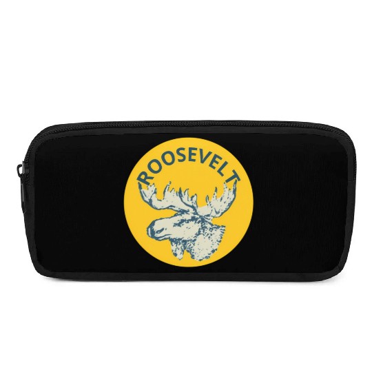 Teddy Roosevelt Bull Moose Py Pencil Cases