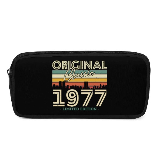 1977 Vintage Birthday Gift Pencil Cases