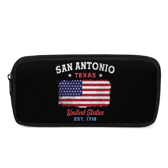 San Antonio Texas est 1718 Design for proud San Pencil Cases