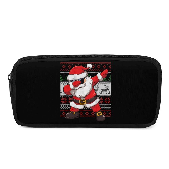 Dabbing Santa Funn Ugly Pencil Cases