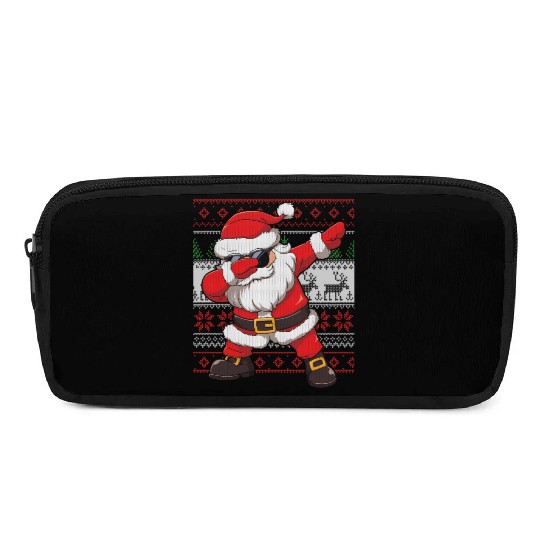 Dabbing Santa Funn Ugly Pencil Cases