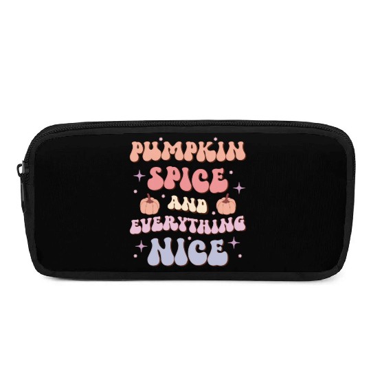 Pumpkin Spice & Everything Nice, Happy Halloween Pencil Cases