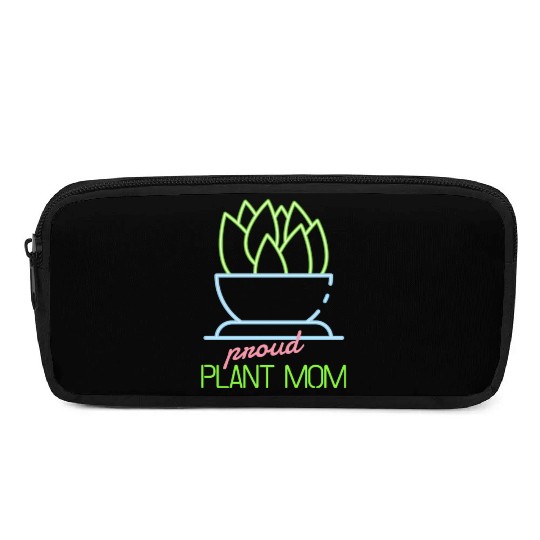 Proud Plant Mom Neon Style Pencil Cases