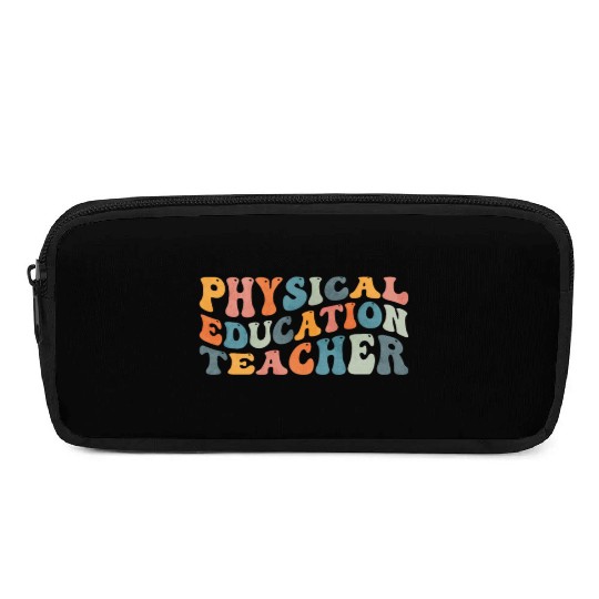 Groovy Physical Education Teacher PE Teaching Pencil Cases