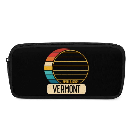 Total Solar Eclipse Vermont April 28 2024 Eclipse Pencil Cases