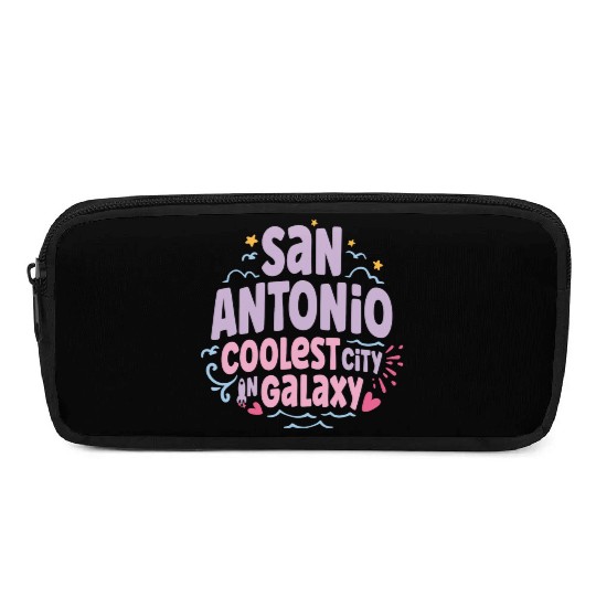 San Antonio Coolest Galaxy Pencil Cases