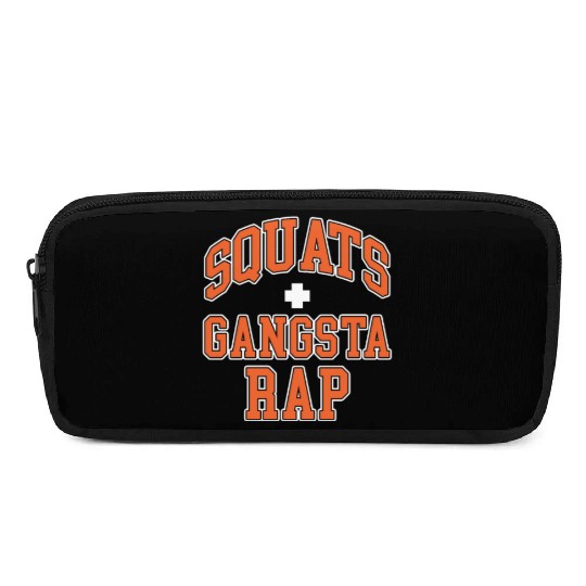 Squats Plus Gangsta Rap Pencil Cases