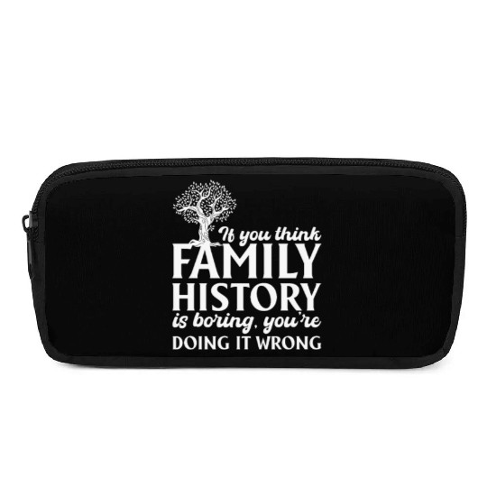 If You Think Family History Is Boring, Genealogy Pencil Cases