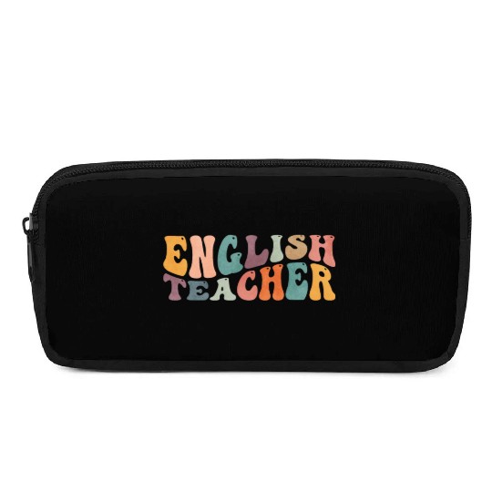 Groovy English Teacher Grammar Literature Teaching Pencil Cases