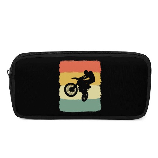 Motorcross Dirt Bike Motorcyclist Or Racer Gift Pencil Cases