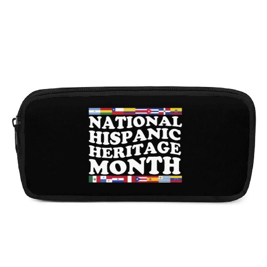 Hispanic Heritage Month National Latino Countries Pencil Cases