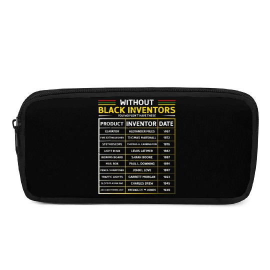 History Of Forgotten Black Inventors Black History Pencil Cases